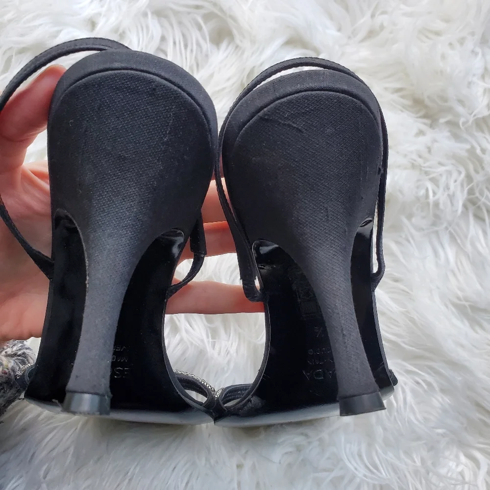 Escada Rhinestone Heels - Picture 4 of 4